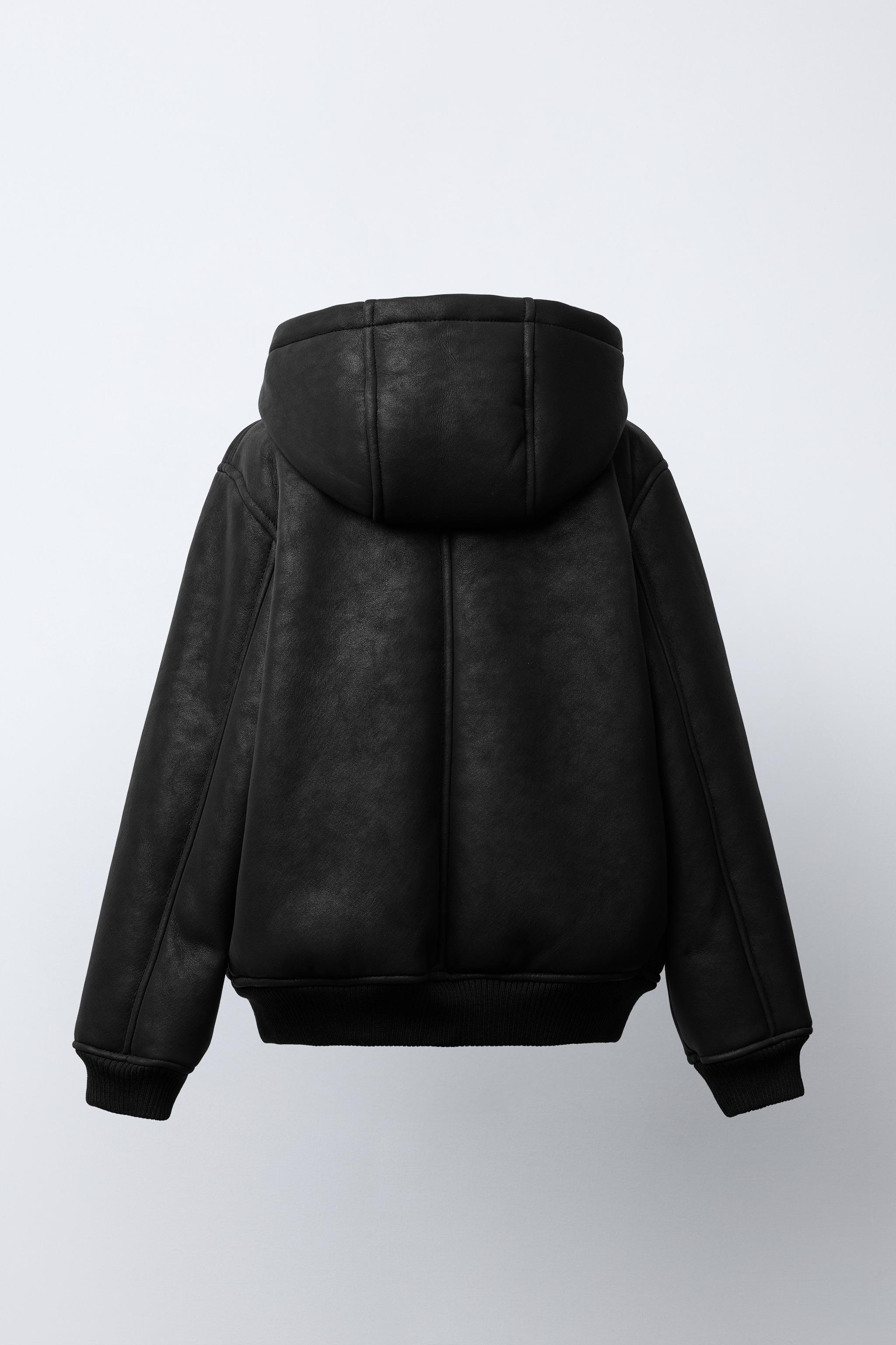 BLOUSON DOUBLE FACE CAPUCHE